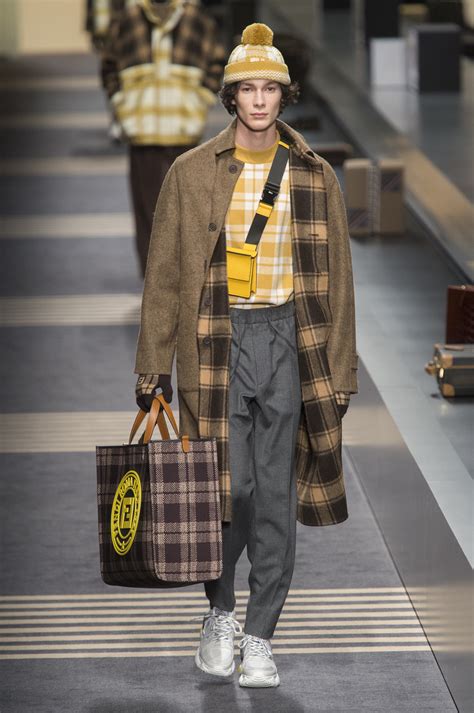 fendi fall 2018 menswear|fendi outfit men's.